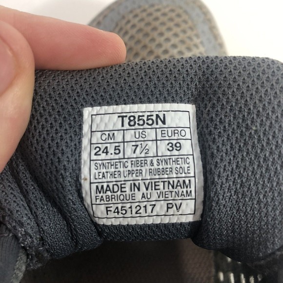 ASICS GT-2000 6 Mid Grey Silver Carbon Running Shoes Women’s Size 7.5 T855N - Picture 10 of 10